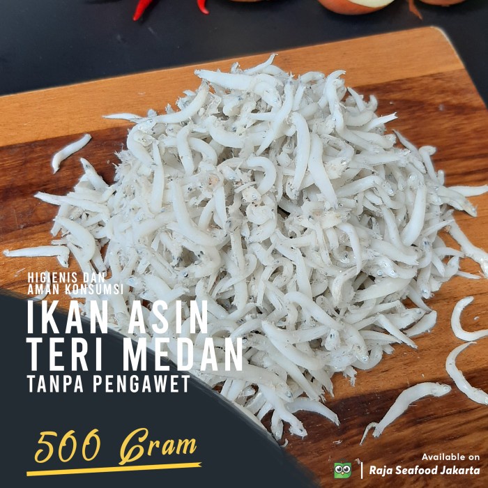 

PROPMO Ikan Asin Teri Medan SUPER 500g / Ikan Teri Nasi SUPER 500g