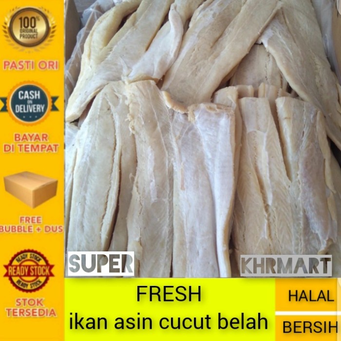 

Ikan asin Cucut belah-1kg -KHR - ikan asin 1kg