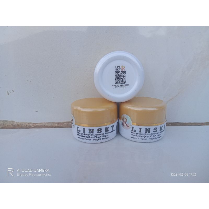 Cream Linsky putih glowing/ cream Linsky Bpom Original segel berholoram R
