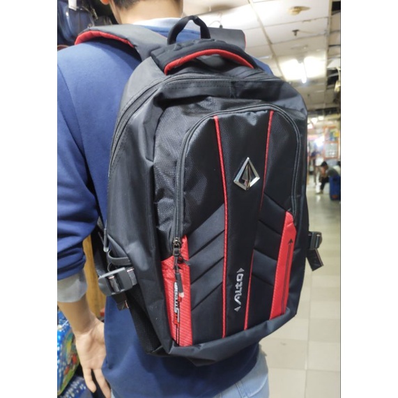 Tas Ransel Alto Hitam anak sekolah