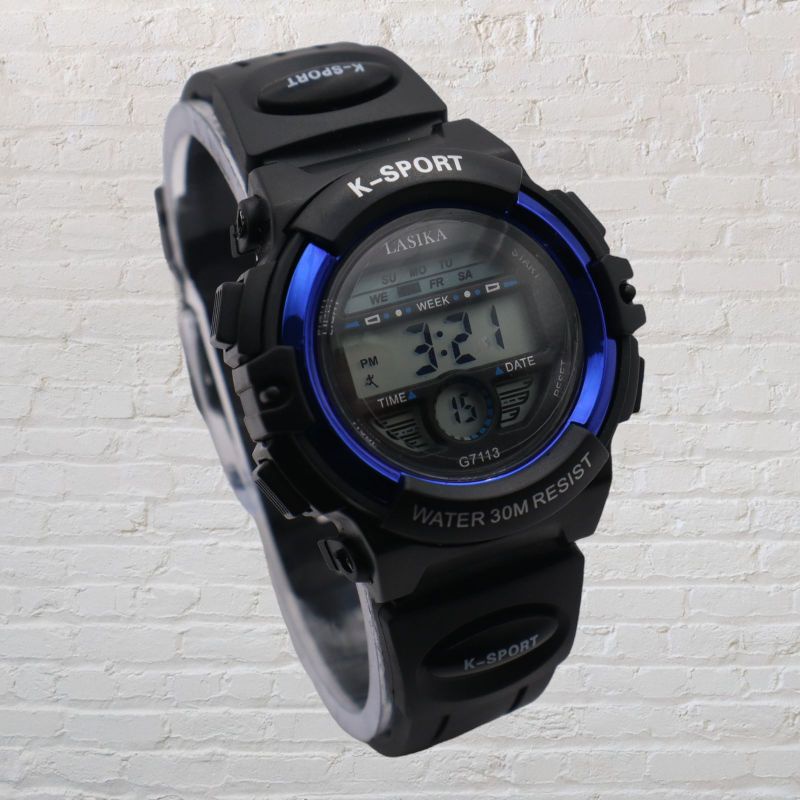 JAM TANGAN ANAK LAKI-LAKI, JAM TANGAN ANAK TK/SD LASIKA ORIGINAL 7113 BISA BUAT BERENANG