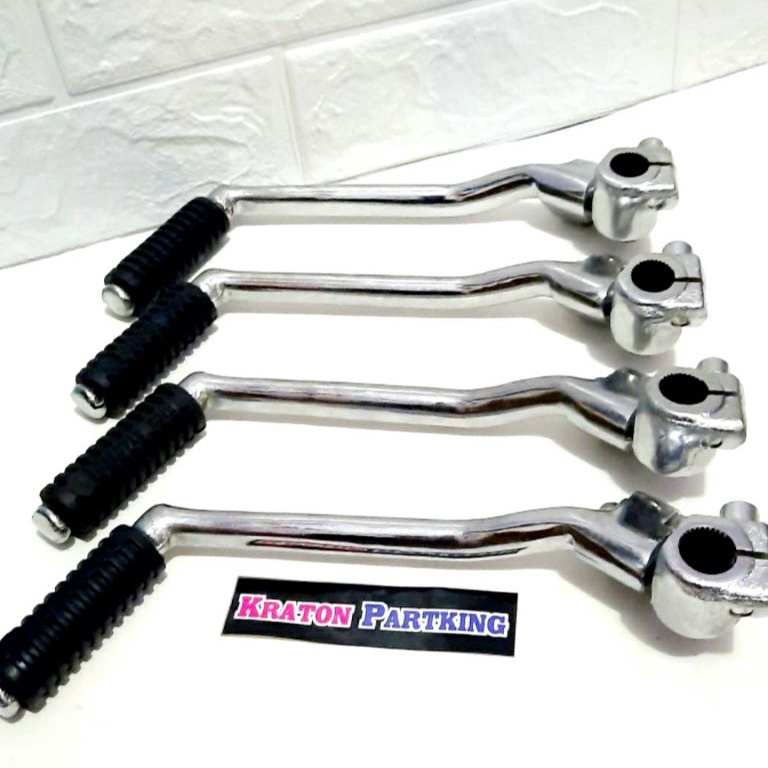 Terpercaya.. SELAHAN ENGKOLAN RX KING NEW CHROME CROME /KICKSTATER SELAH ENGKOL PEREDAM RX KING NEW