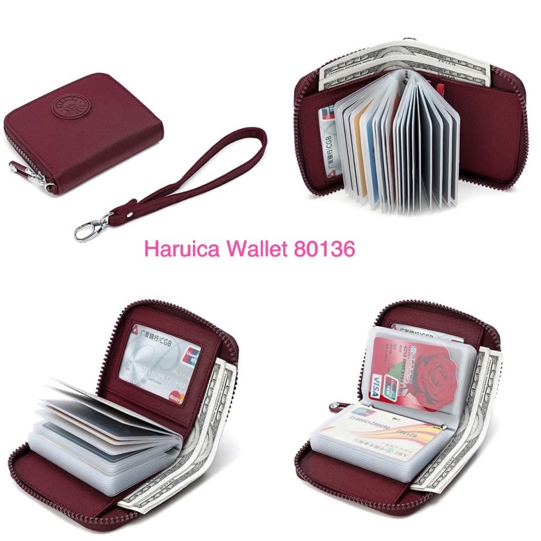 Paling Laris.. Dompet Wanita Haruica Wallet 80136 - dompet kartu - dompet import
