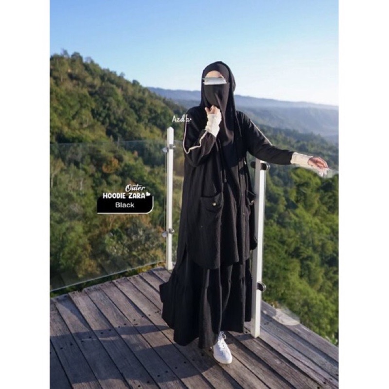 outer hoodie zara by azda indonesia (bisa live sale)