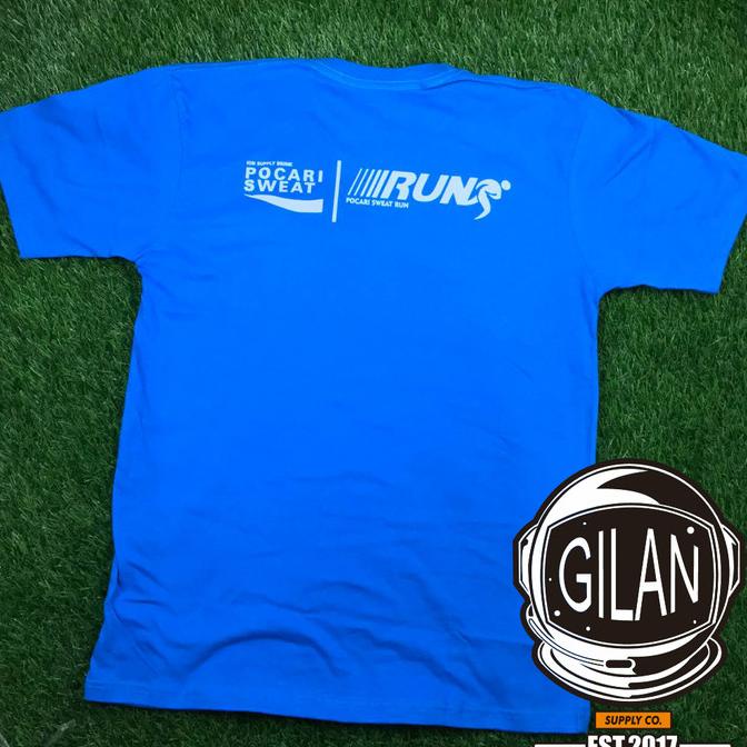 Ready Kaos Baju Pocari Sweat Run Marathon Distro Olahraga Sport - Gilan Grosir