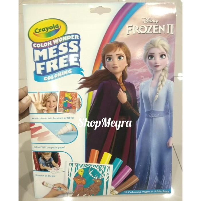 

Crayola Color Wonder Mess Free Coloring Frozen 2 - Mainan Mewarnai