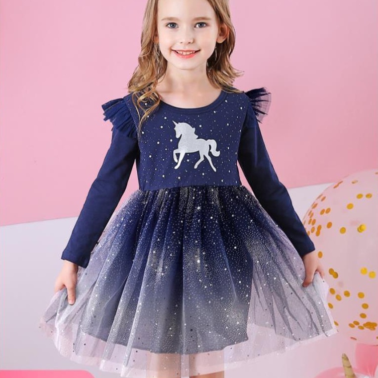 Dress Anak Perempuan 3 4 Tahun 2 5 6 Cewek Umur 9 12 Thn 1 7 8  Dres Ultah Princes Hitam Estetik Hij