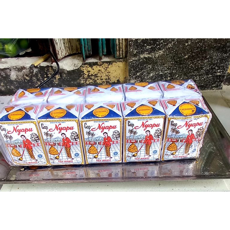 

TERLARIS BRANDS FESTIVAL teh nyapu tubruk 10pcs slop grosir