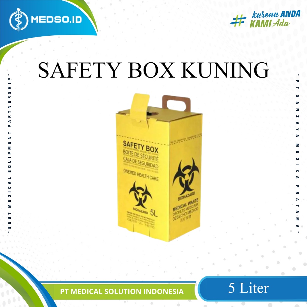 SAFETY BOX / TEMPAT SAMPAH MEDIS