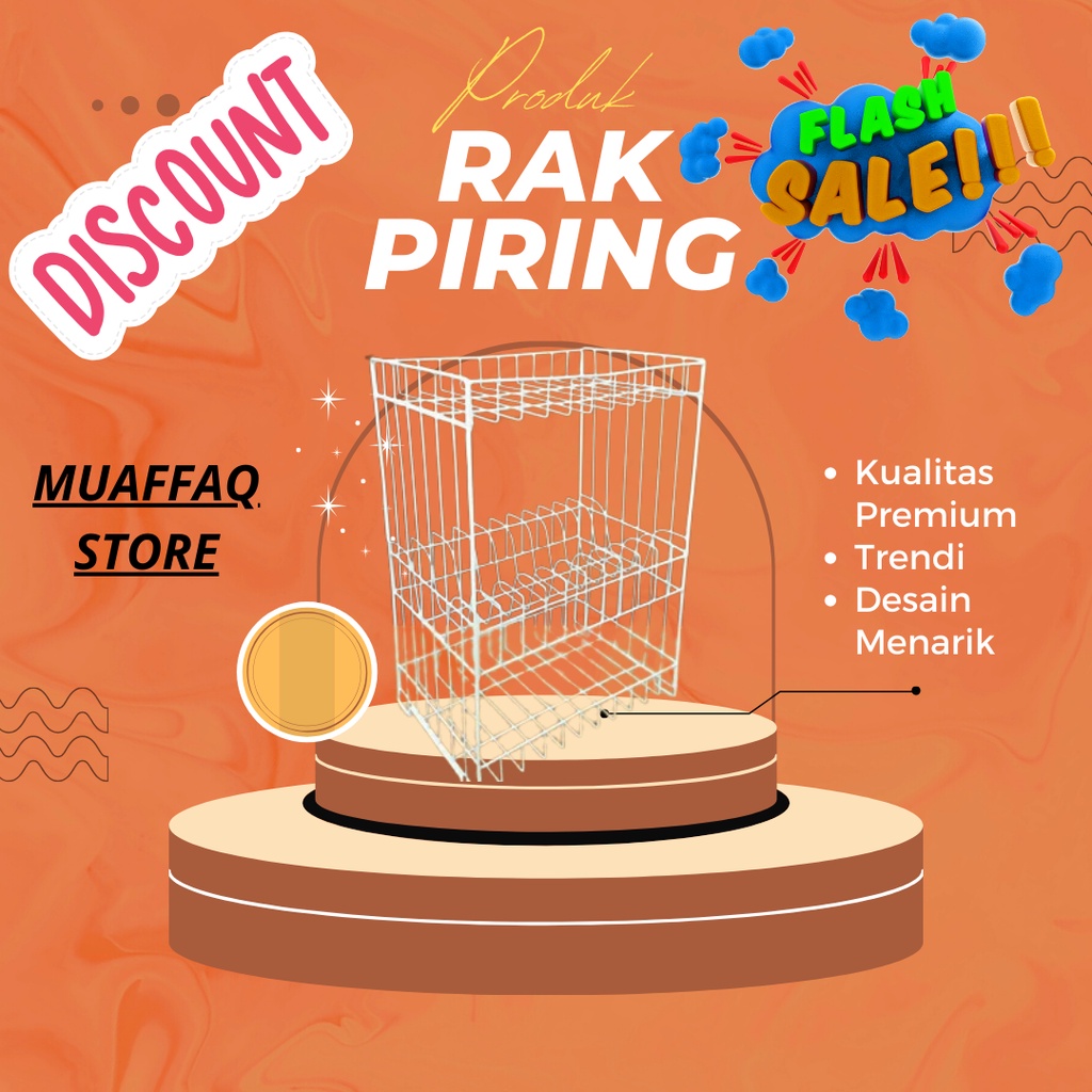 RAK PIRING 3 SUSUN/RAK PIRING SUSUN 3/RAK PIRING BESI RPK