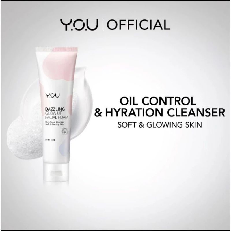 you dazzling facial foam