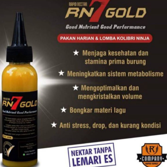 ✨Promo✨ Hari Ini RN7 gold nectar RN 7 nekstar nextar konin kolibri ninja wulung sogon cucak ijo dame