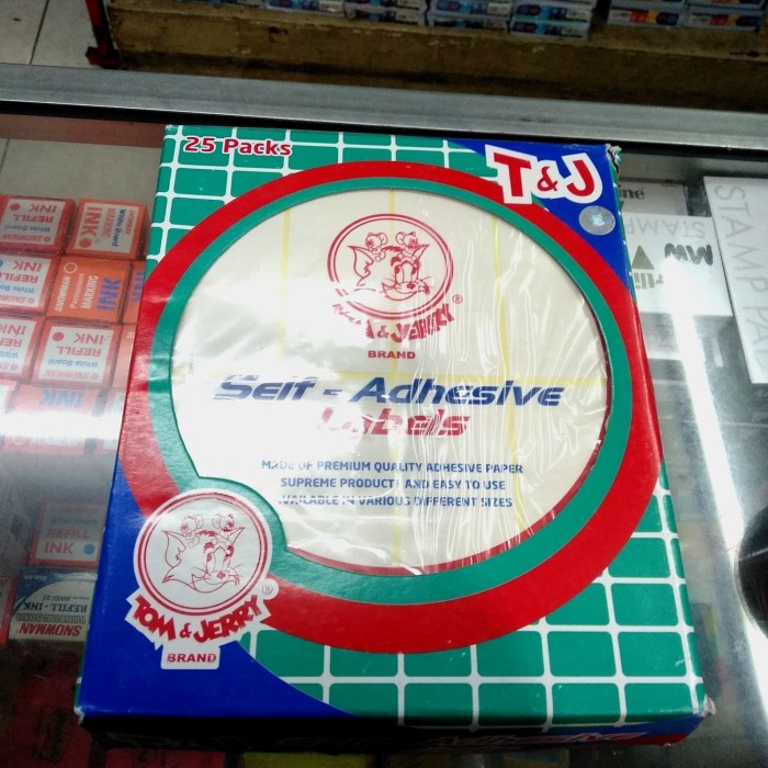 

Label tom & jerry 100 isi 25 packs