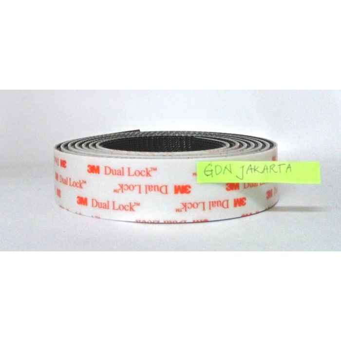 

3M Dual Lock Reclosable Fastener, Black 1 inch x 1 Meter