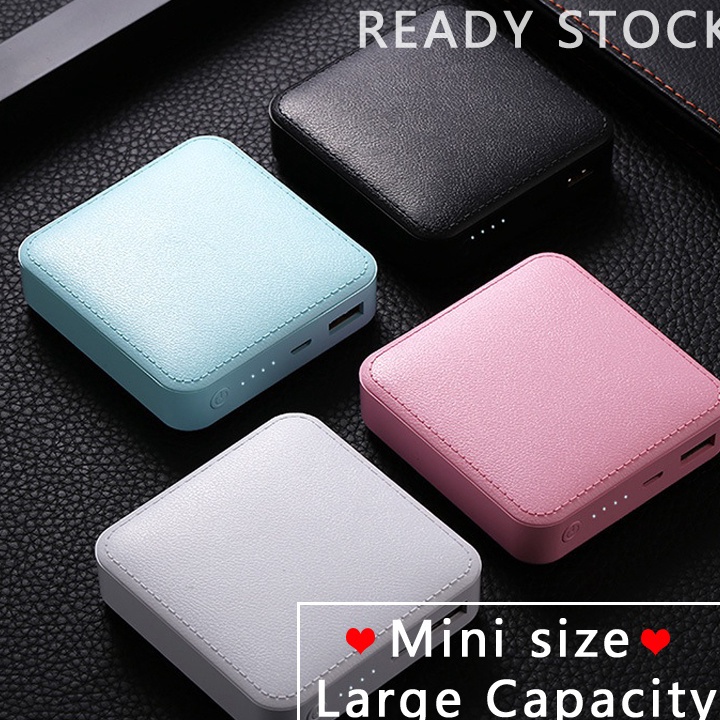 Terkini PowerBank 20000 mAh mini Power Bank Murah 10000 mAh Original Fast Charging Real Capacity - G