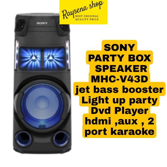 SONY MHC V43 / MHC-V43 / MHC V43D / MHC-V43D Speaker Karaoke bluetooth