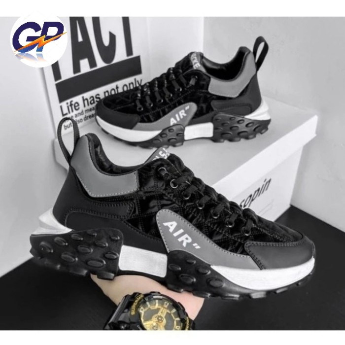 TERBARU Grosir sepatu sneaker pria sport shoes-sepatu AIR" BLS- ECKE sneake /SEPATU RUNNING/SLIP ON