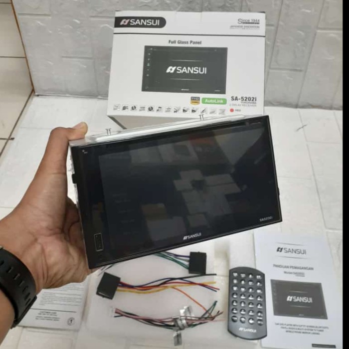 ✅Termurah Head Unit Double Din Sansui 7 Inch Berkualitas