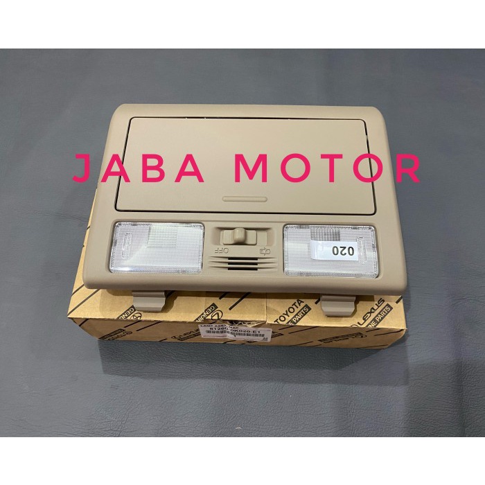 [Baru] Lampu Assy Map-Lampu Plafon-Tempat Kaca Mata Innova 2004-2015 Ori Terbatas