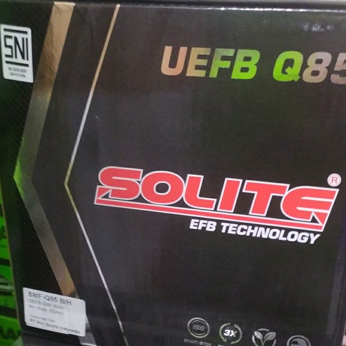 [Baru] Aki Solite Q85 Iss Limited