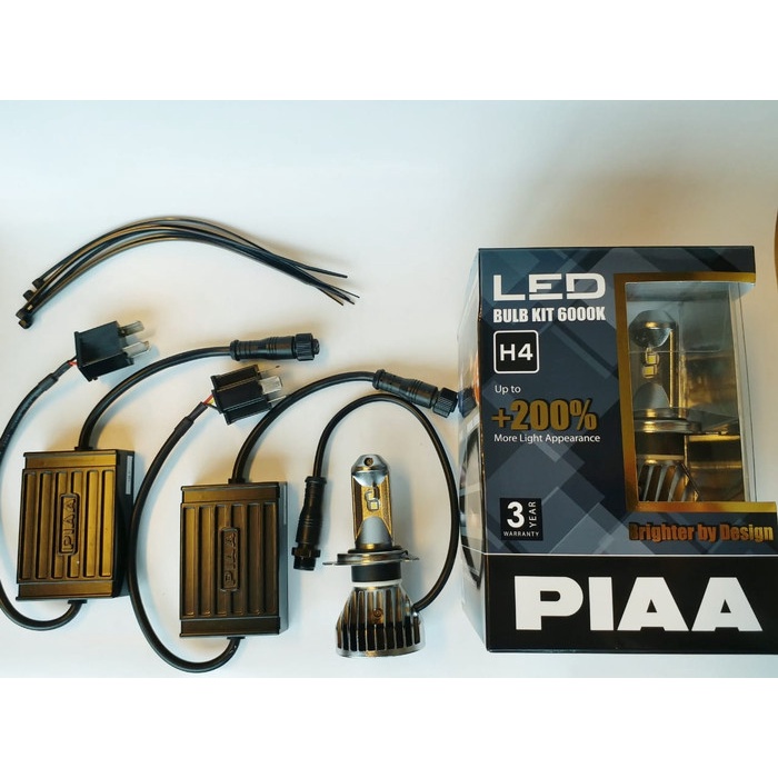 [Baru] Piaa H4 Led Original 200 Brighter Berkualitas