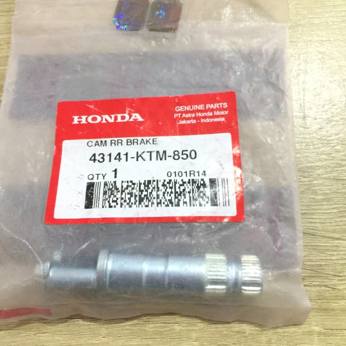 Cam RR Brake REVO & SUPRA X 125 ORI AHM 43141KTM850 ORIGINAL