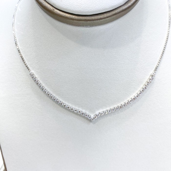 ✨Sale Kalung Aurel 750 Emas Putih Ubs Bisa Gojek