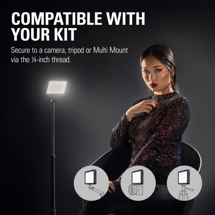 ✨Sale Elgato Key Light Mini Professional Studio Portable Led Panel Keylight Berkualitas
