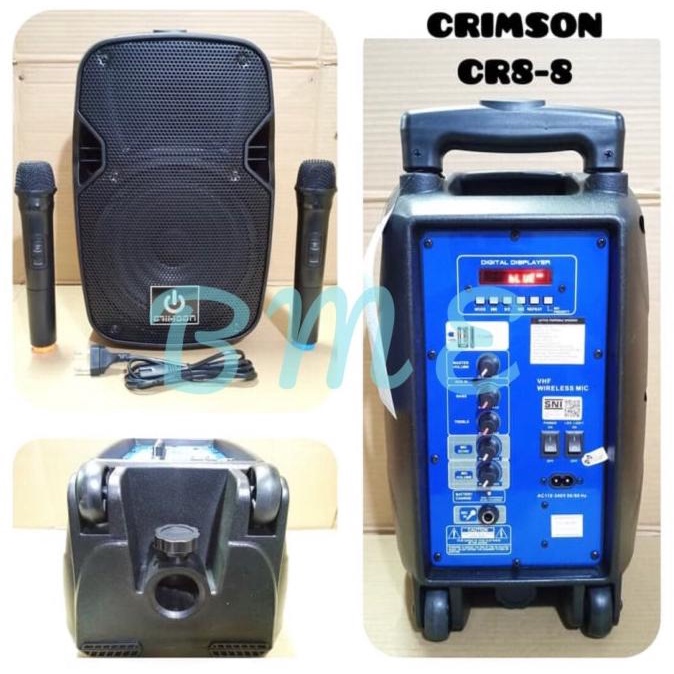 Speaker portable Crimson CR 8-8 8 Inch / ORIGINAL CRIMSON