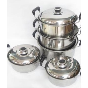Panci Set Dutch Oven Steamer Siera 10 Pcs