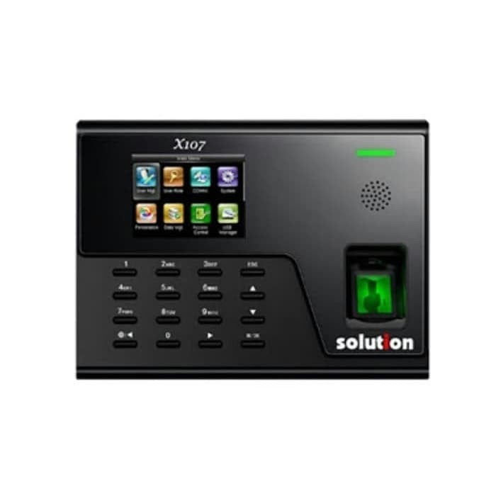 

✨Sale Solution X-107 ~ Mesin Absen / Absensi Sidik Jari Fingerprint Limited
