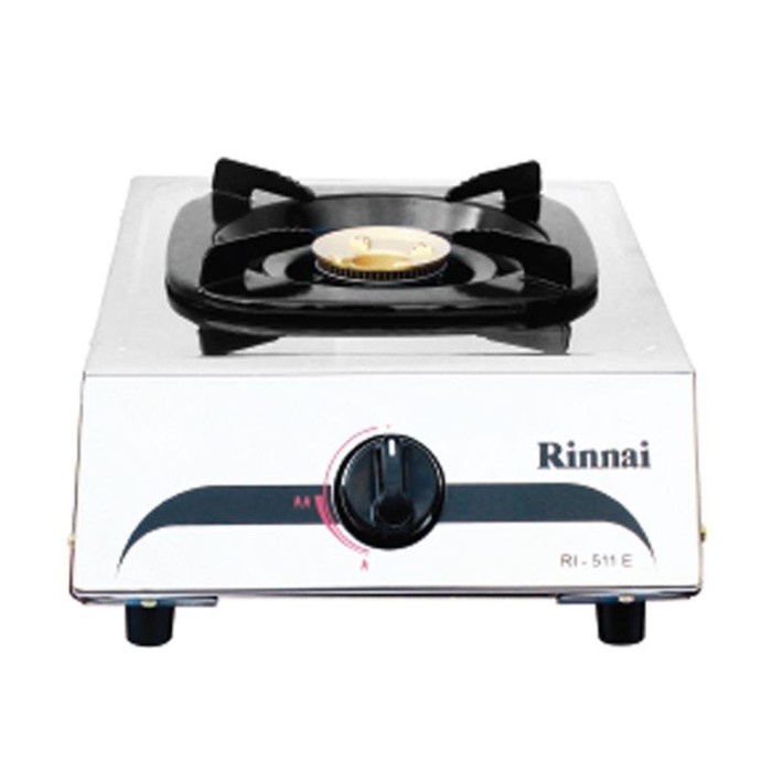[Ori] Rinnai Kompor Gas Satu Tungku Ri - 511 E Promo 1 Tungku Diskon