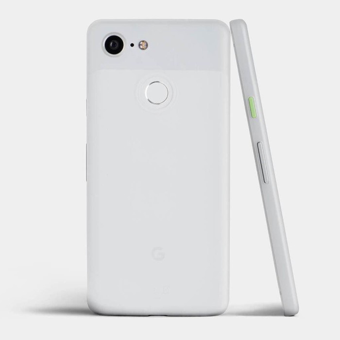 [Original] Totallee Pixel 3 Xl World Thinnest Case - Frosted Clear Bisa Gojek