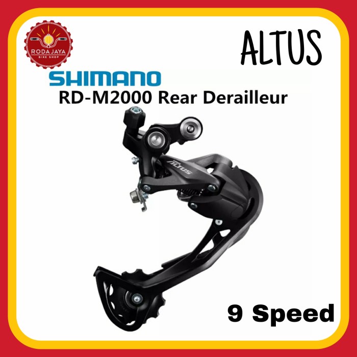 [New Ori] Shimano Rear Derailleur Rd Altus 9 Speed Limited