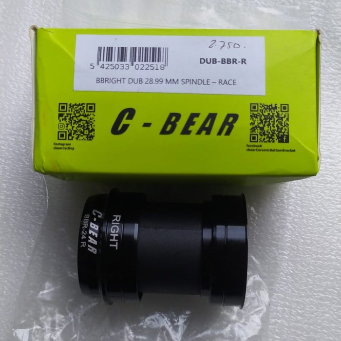 ✨Ori Bottom Bracket Bb C - Bear Ceramic Bb Right Dub 28.99 Spindle Race Terbaru