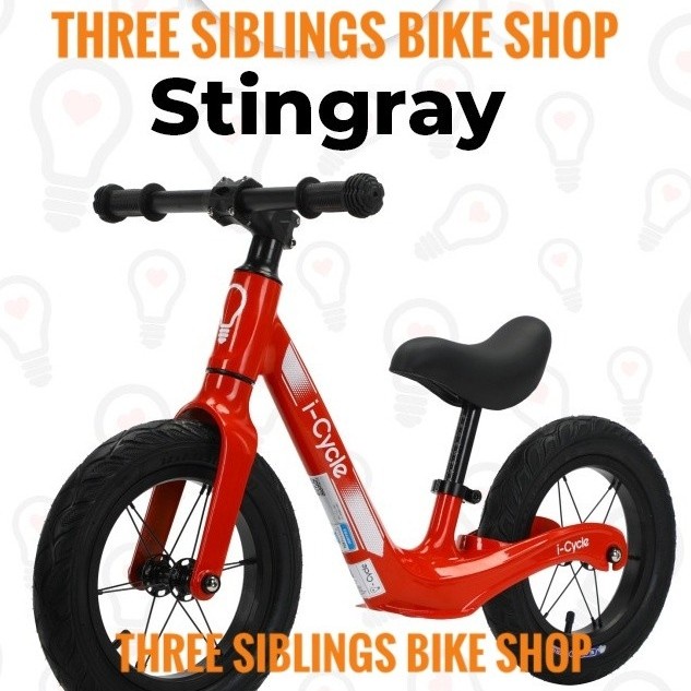 ✨Ori I-Cycle Balance Bike Stingray Red Blue Yellow Limited