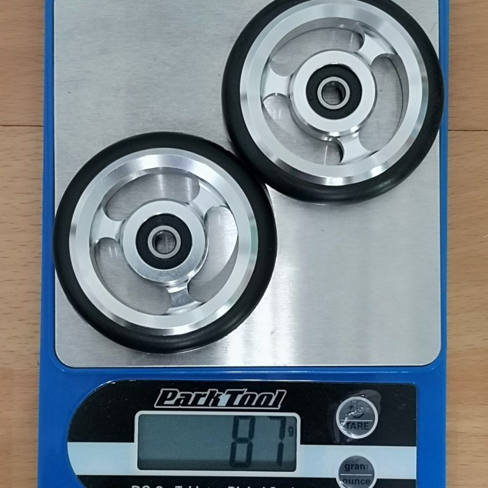 ✨Ori Avola Easy Wheel Bearing Badak Kuat Silver Chrome Bromptonn 3Sixty Terbatas