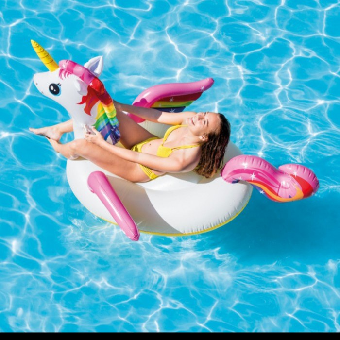 ✨New Ori Ban Renang Santai Pink Flamingo Pink Santai Kolam RenangPantai Bisa Sameday