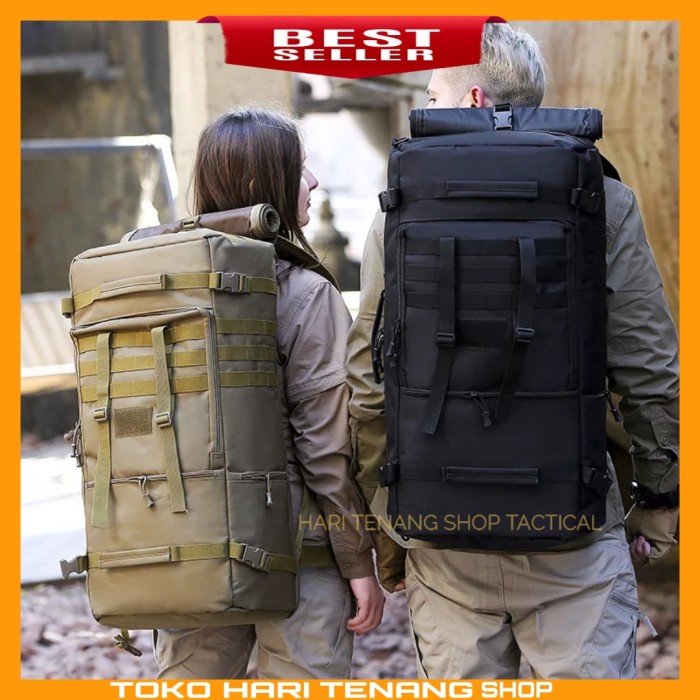 [New Ori] Tactical Bag Tas Punggung Tas Gunung 60L Limited