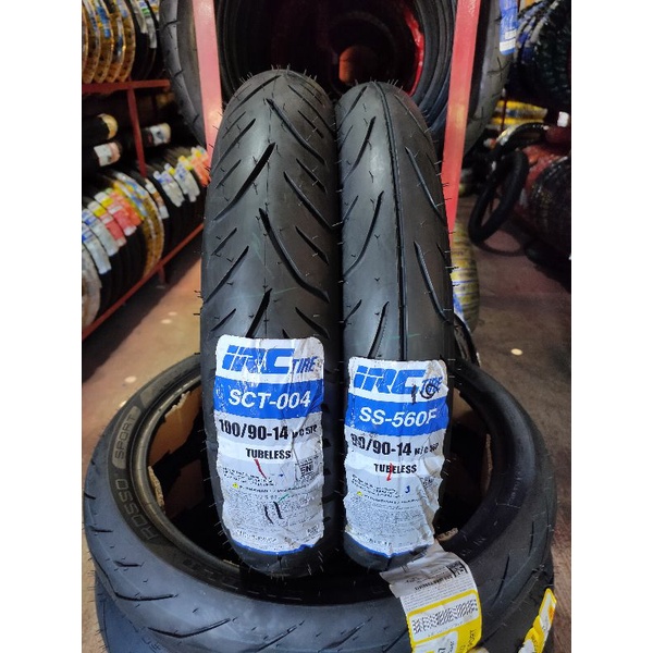 Ban IRC LEXI 90/90-14 100/90-14 IRC SCT004 IRC SS560 buat motor Yamaha Lexi Vario upgrade dll