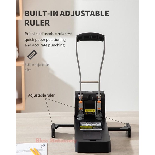 

Deli Heavy Duty Punch Pembolong Kertas E0150