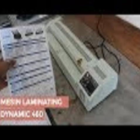 

Dynamic 460 Mesin Laminator 46Cm Laminating - Tube Temp Meter Handle