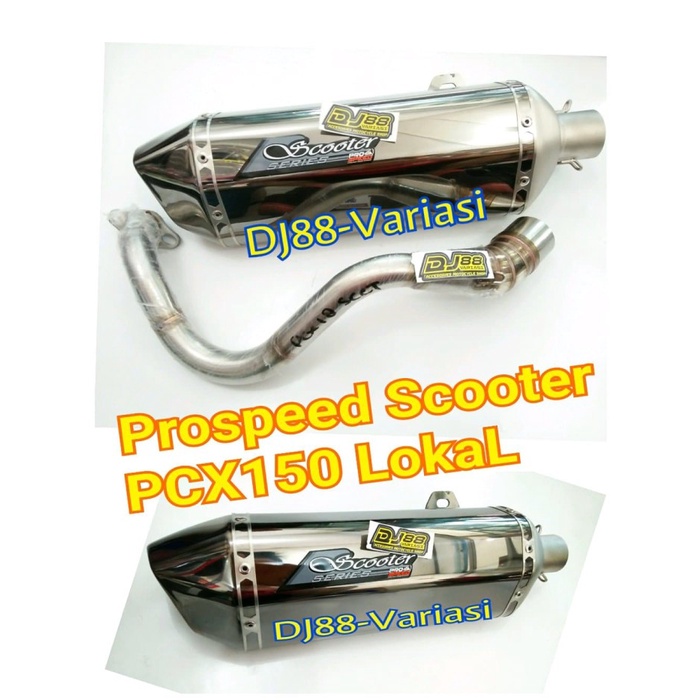 ✨Ori Best Deal Knalpot Prospeed Scooter Pcx 150 Lokal Scooter Series Diskon