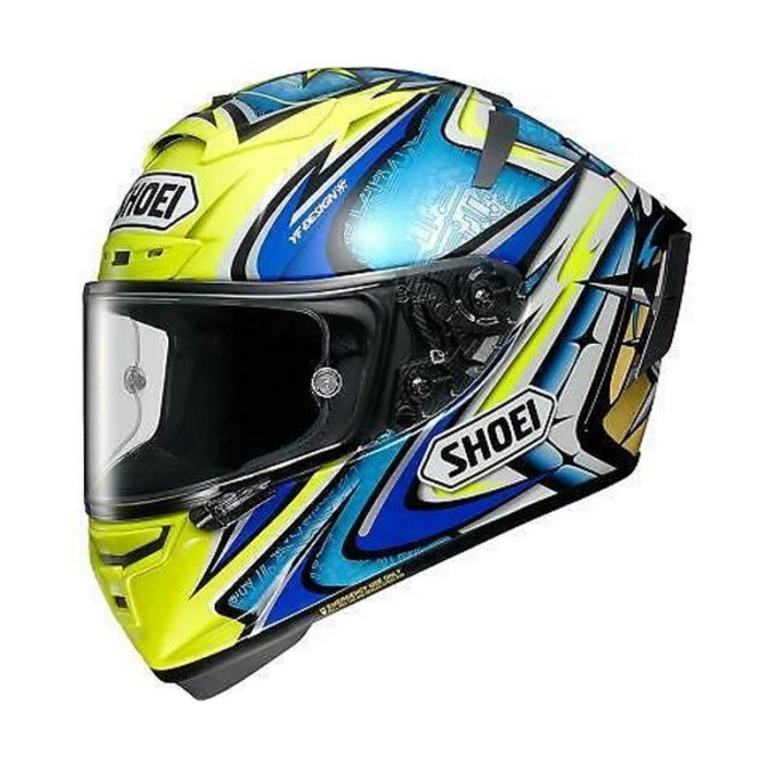 [New Ori] Shoei X14 Daijiro Tc - 3 Sni  Helm Motor Bikers  Full Face Shoei Berkualitas