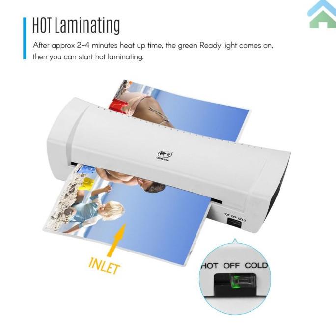 

Osmile Sl200 Mesin Laminating Panas / Dingin Ukuran A4 Untuk Dokumen /