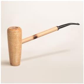 

Pipa Cangklong - Macarthur 5-Star Polished Corn Cob Pipe - Bent (1-Pip