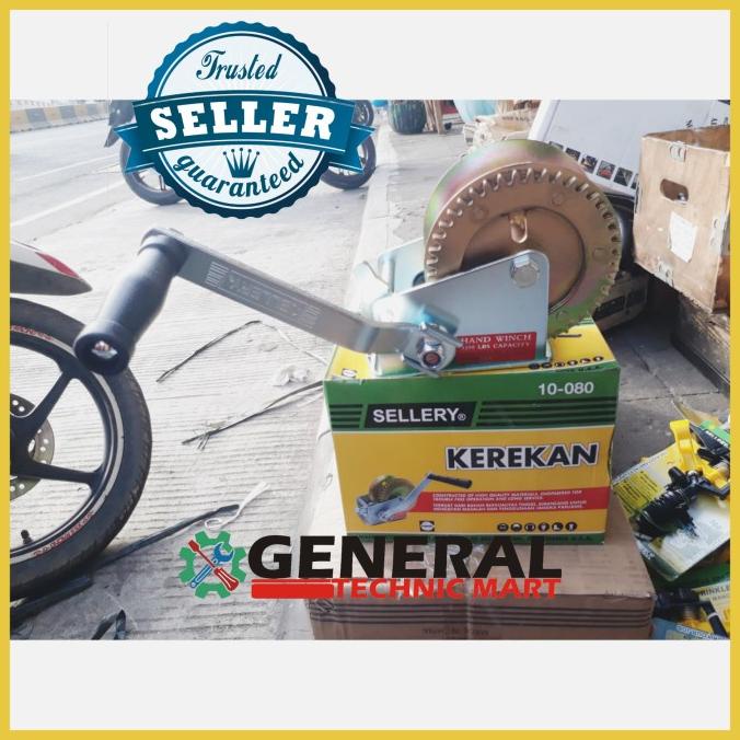 Hand Winch / Boat Winch/ Kerekan Katrol 1200 Lbs Sellery 10-080