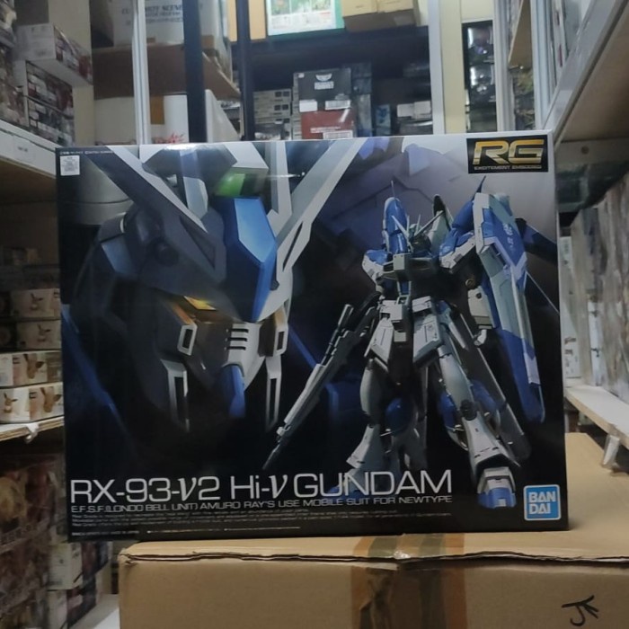 ✨New Gundam Rg Rx-93-V2 Hi-V Gundam 61915 Limited