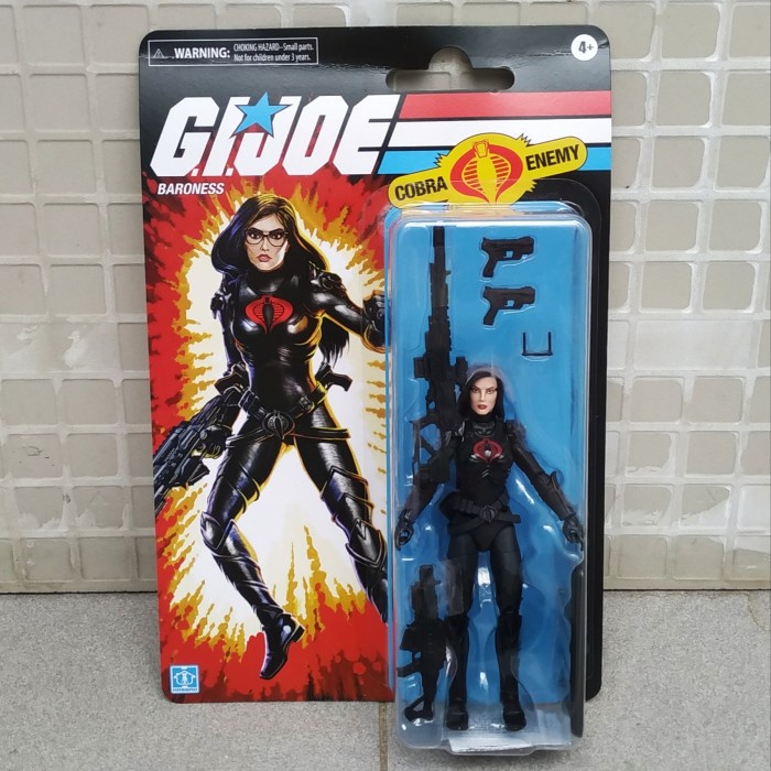 ✅Baru Hasbro Gijoe Classified Series Retro Card Baroness Gi-Joe Classic Limited
