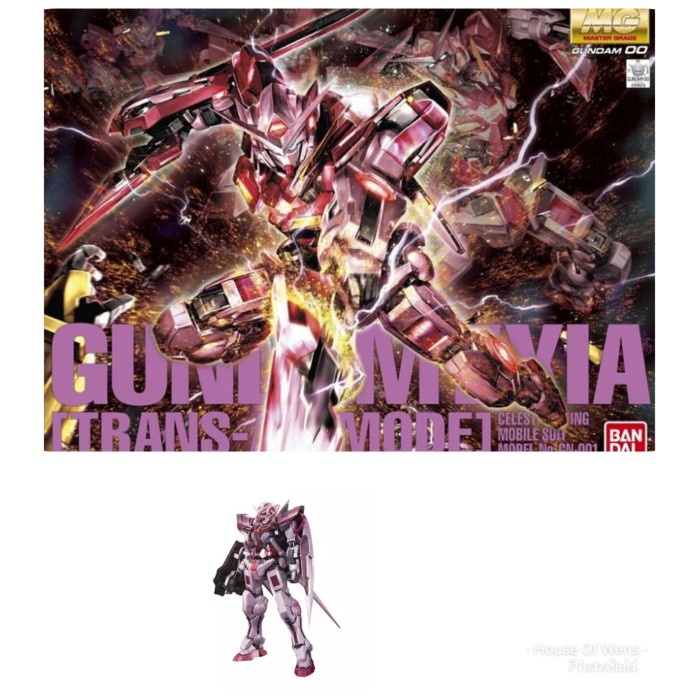 ✨New Gundam Exia Trans-Am Mode Bandai Original - Mainan Anak Gundam Diskon